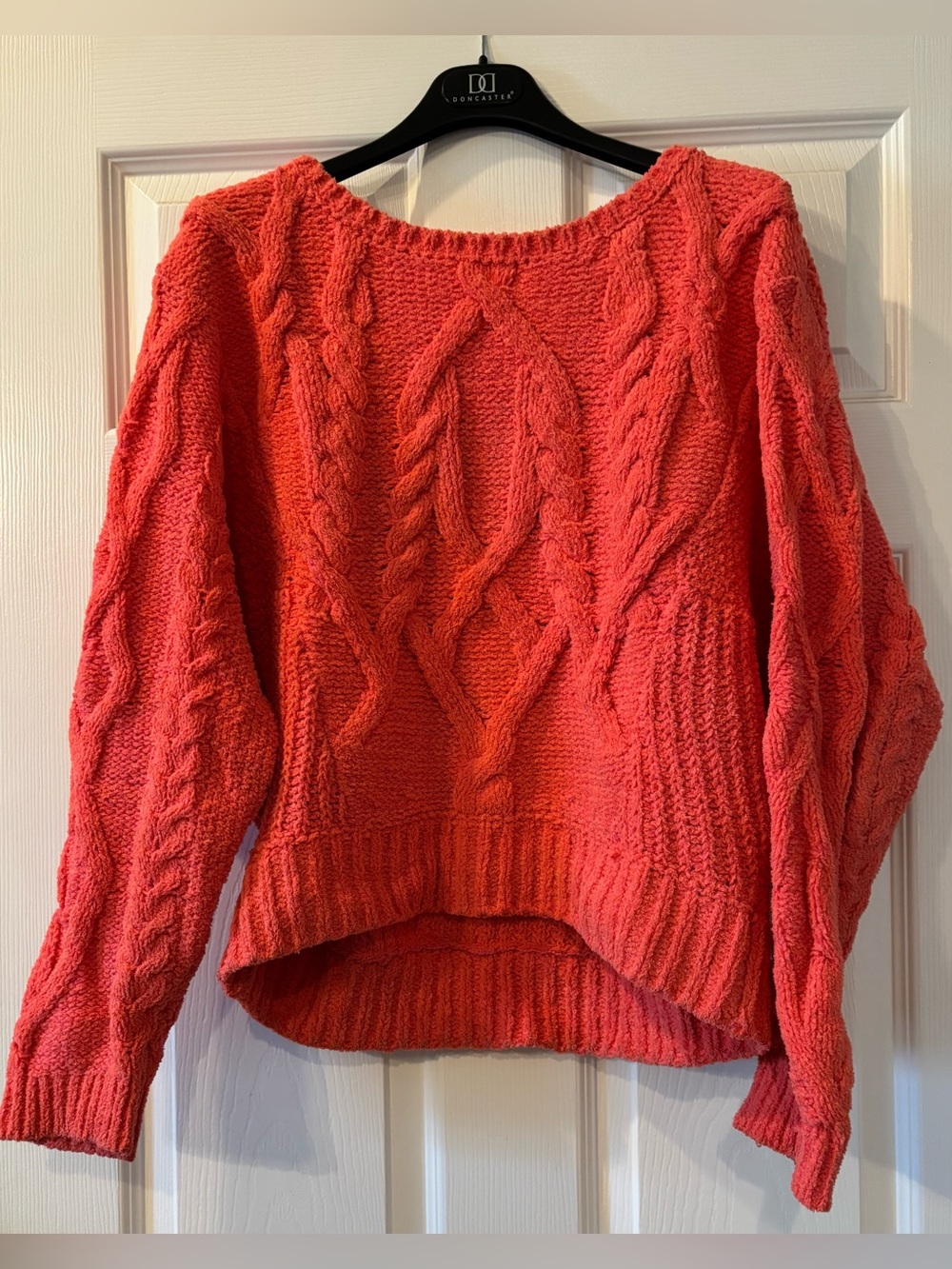Sleeping on Snow by Anthropologie Cozy Orange Plush Women’s Sweater